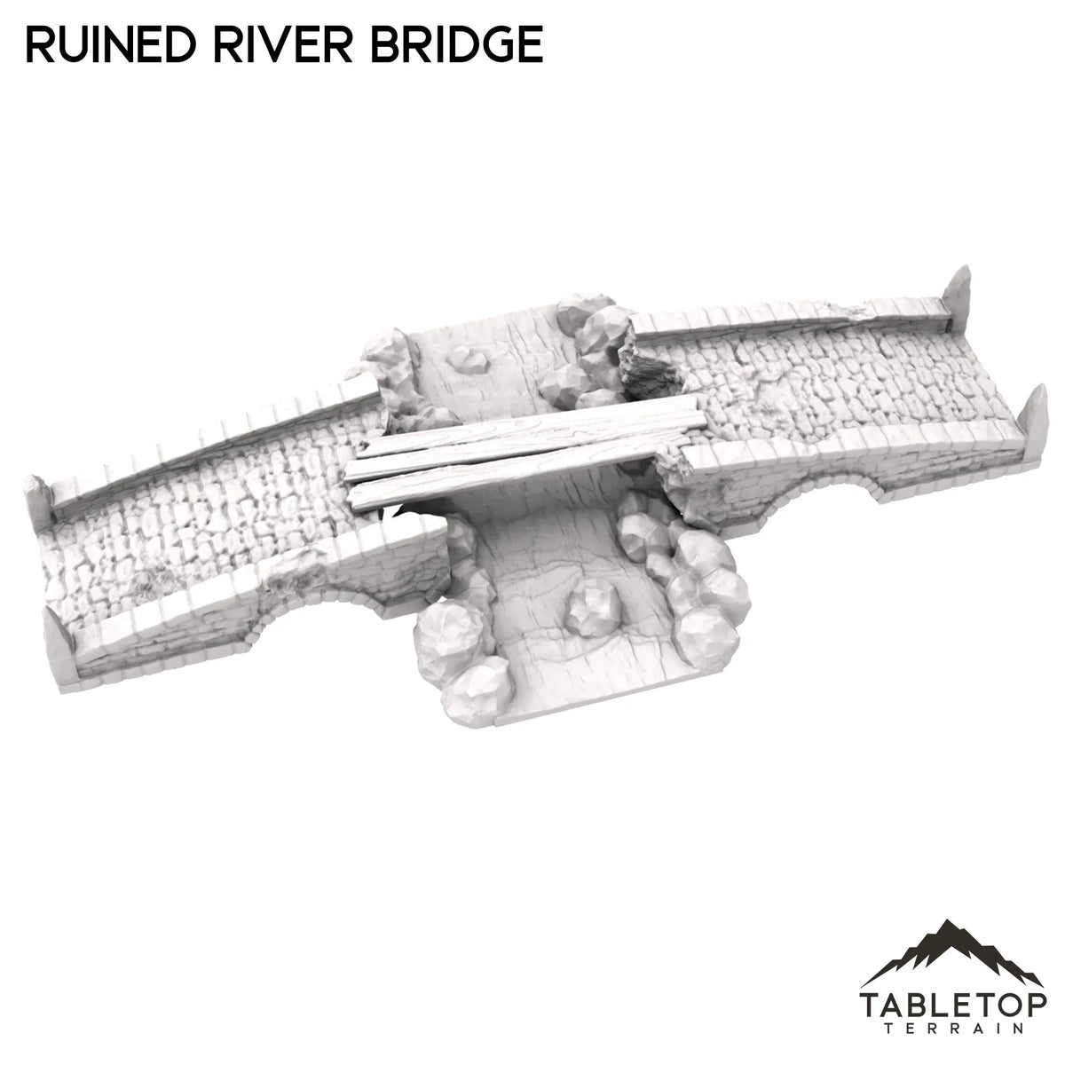 Ruined River Bridge