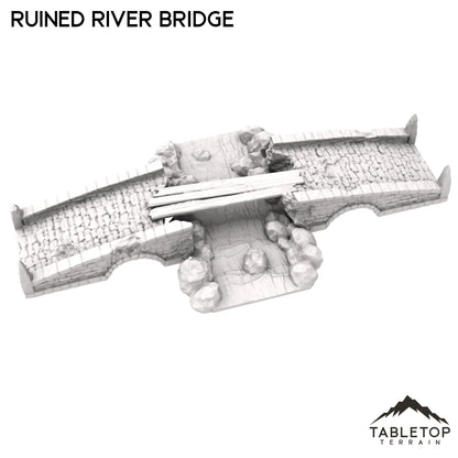 Ruined River Bridge