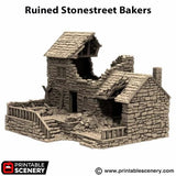 Ruined Stonestreet Bakers - Country & King - Fantasy Historical Ruins