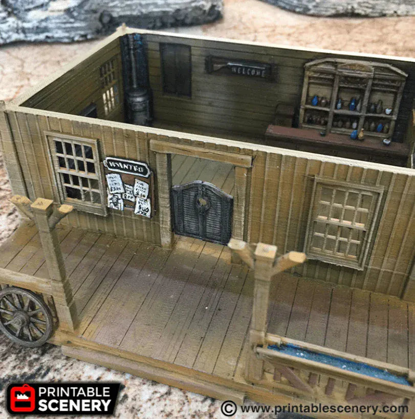 Saloon - Wild West Building