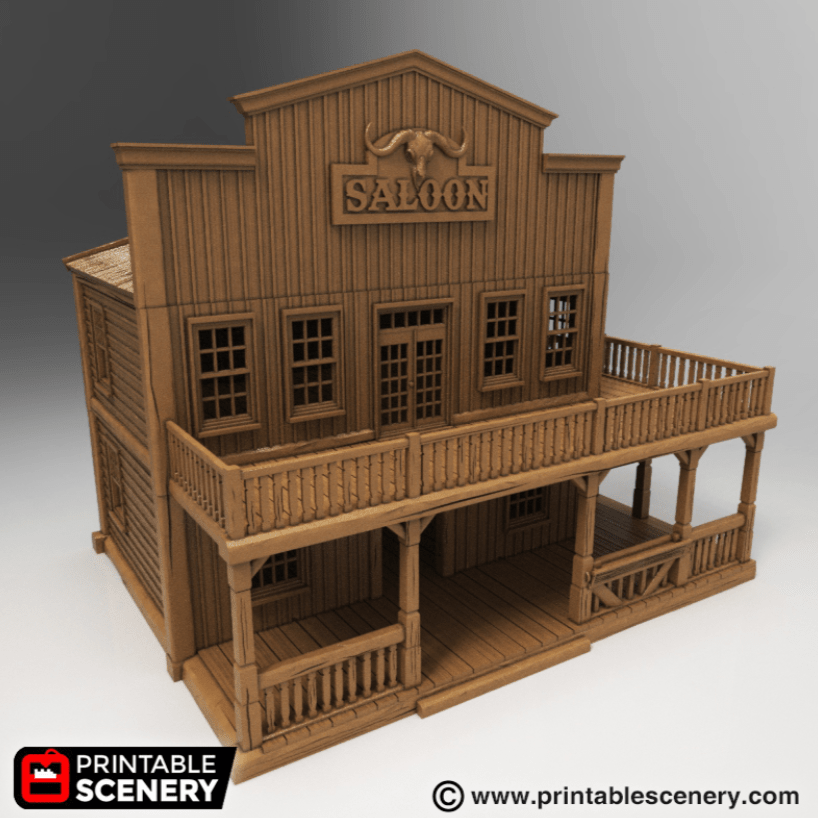 Saloon - Wild West Building