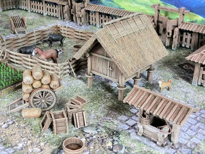 Samurai Farmyard Set