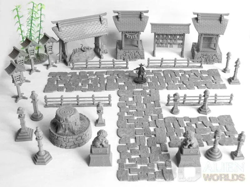 Samurai Shrine Set