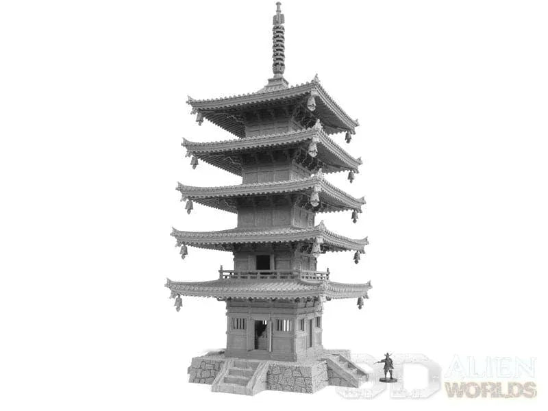 Samurai Temple Pagoda