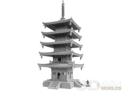 Samurai Temple Pagoda