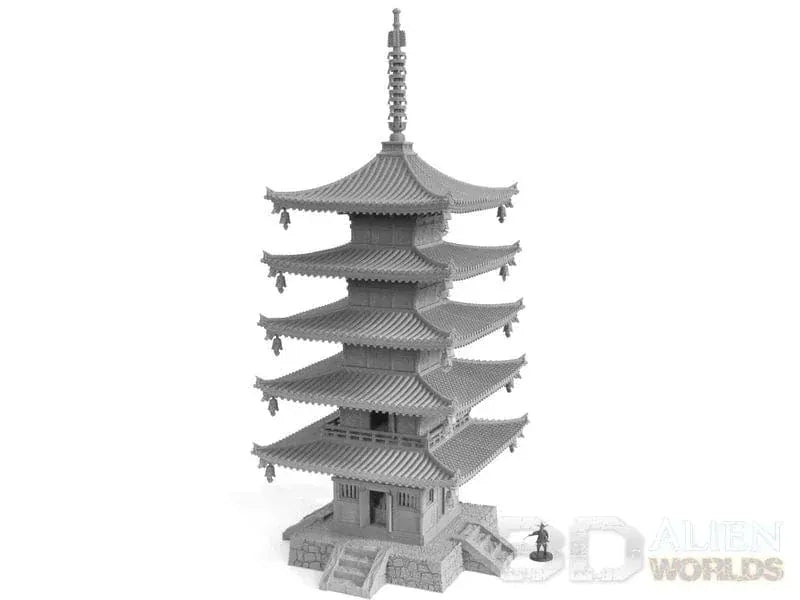 Samurai Temple Pagoda