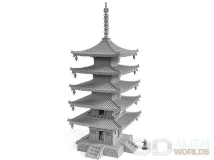 Samurai Temple Pagoda