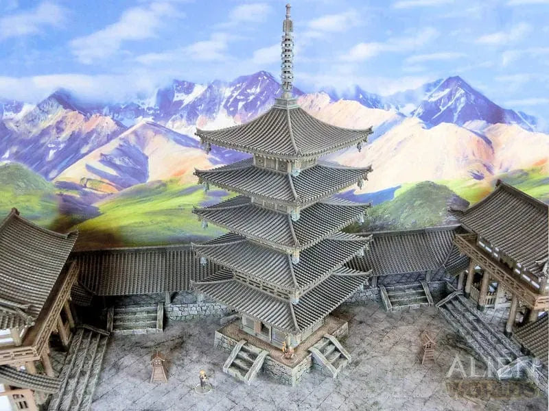 Samurai Temple Pagoda