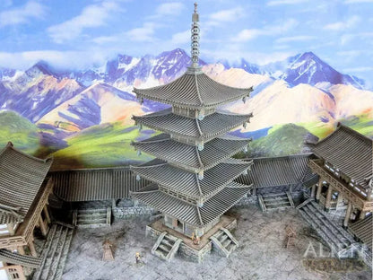 Samurai Temple Pagoda
