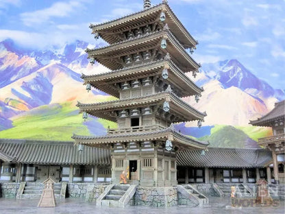 Samurai Temple Pagoda