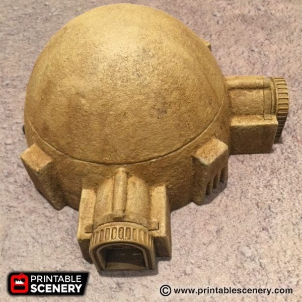 Desert Building B - Star Wars Legion Building