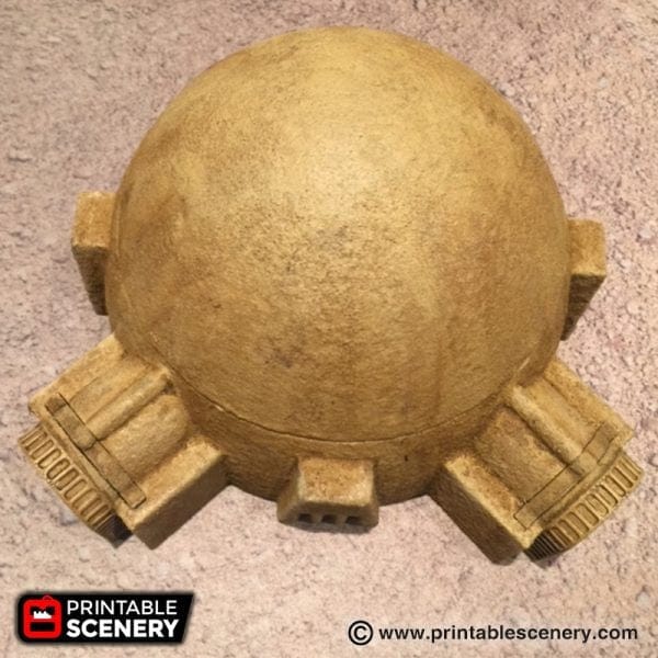 Desert Building B - Star Wars Legion Building