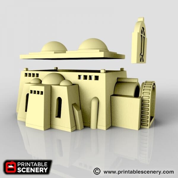 Desert Building C - Star Wars Legion Building