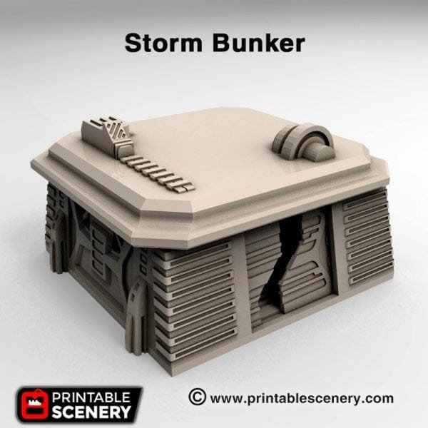 Desert Storm Bunker - Star Wars Legion Building