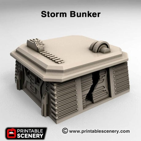 Desert Storm Bunker - Star Wars Legion Building