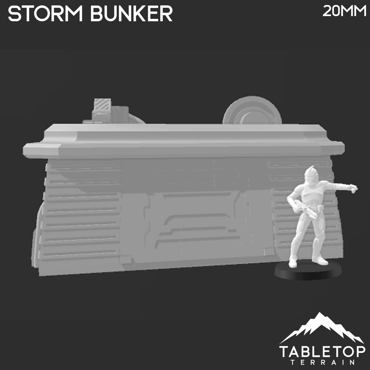 Desert Storm Bunker - Star Wars Legion Building