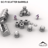 Sci Fi Scatter Barrels