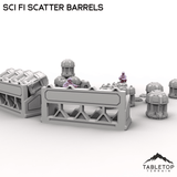 Sci Fi Scatter Barrels