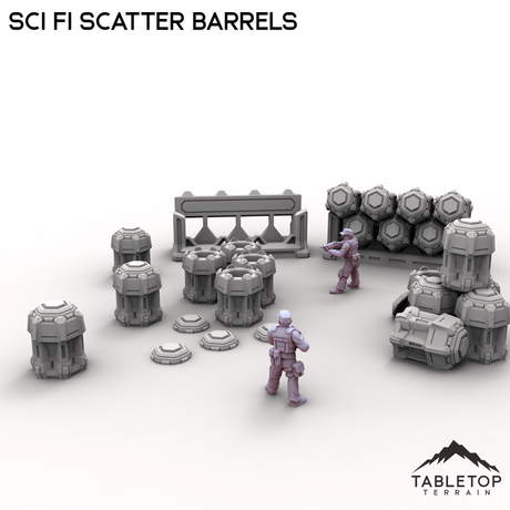 Sci Fi Scatter Barrels