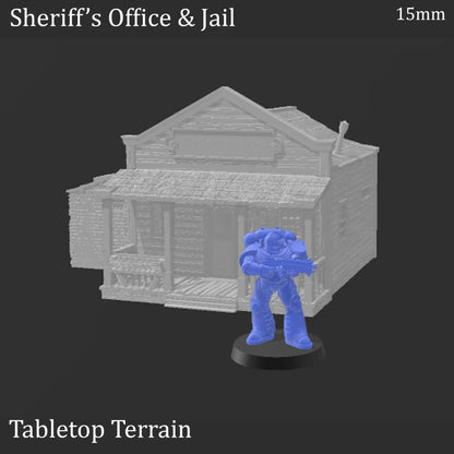 Sheriff Office & Jail - Wild West Building