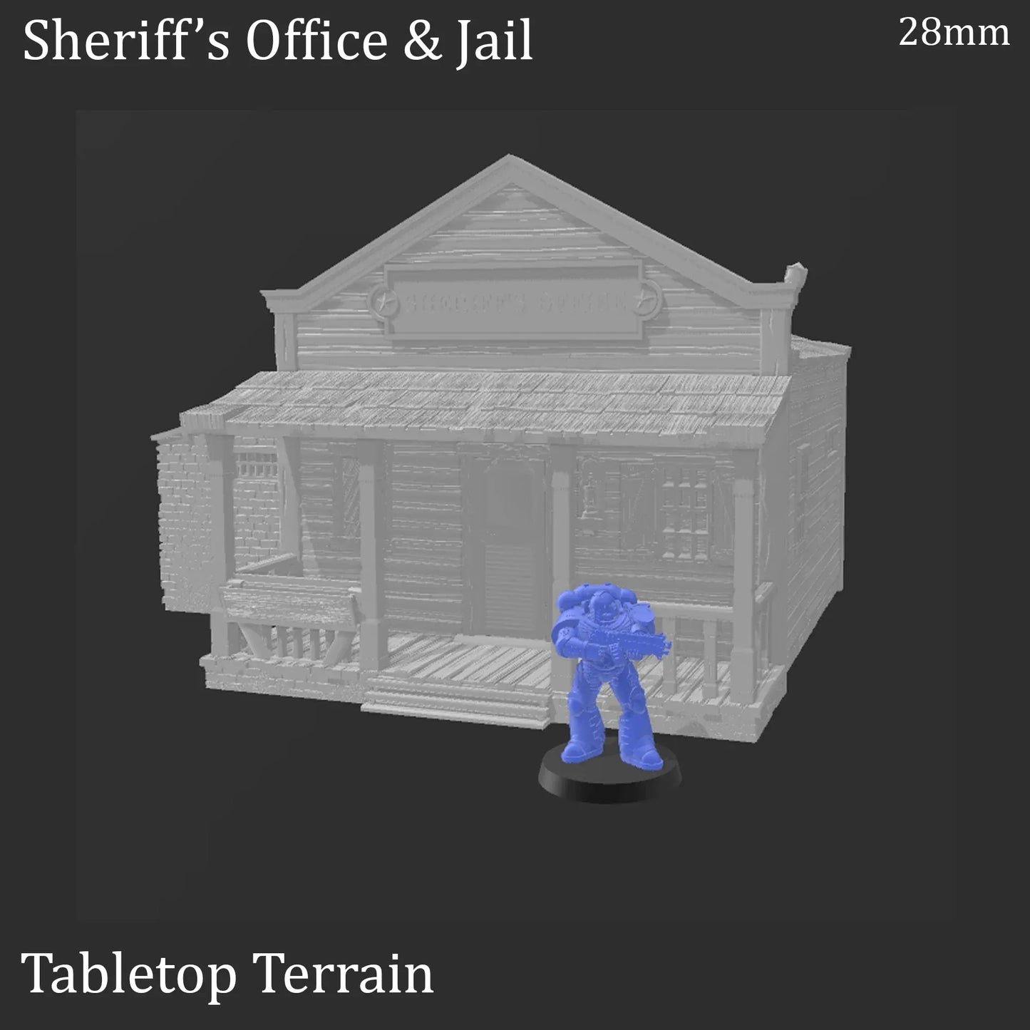 Sheriff Office & Jail - Wild West Building