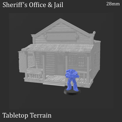 Sheriff Office & Jail - Wild West Building