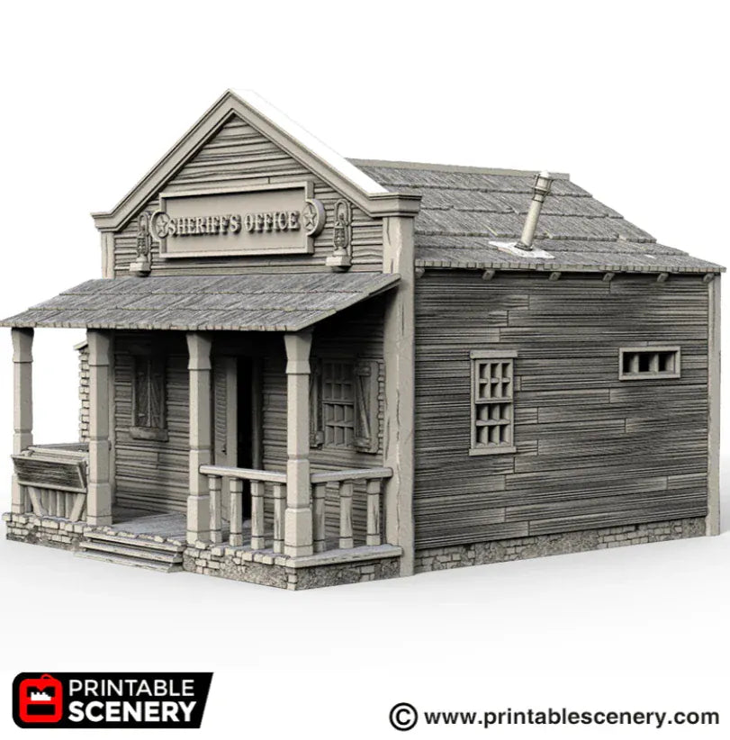 Sheriff Office & Jail - Wild West Building