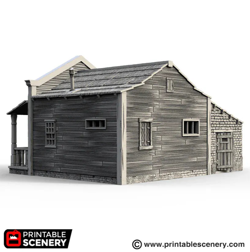 Sheriff Office & Jail - Wild West Building