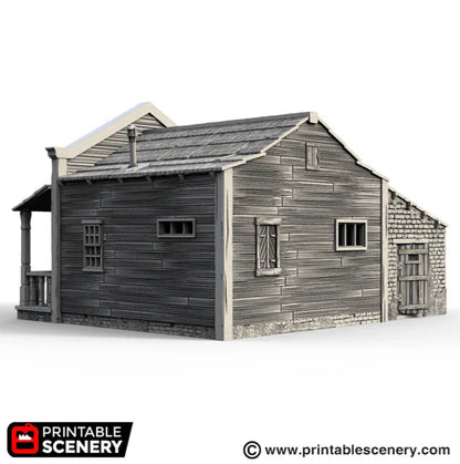 Sheriff Office & Jail - Wild West Building