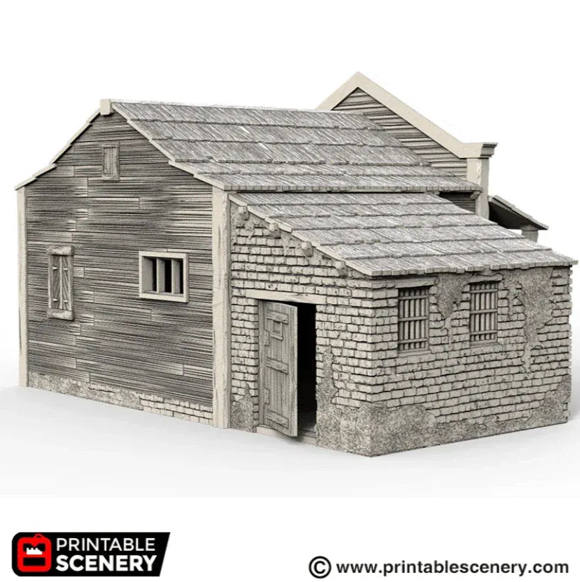 Sheriff Office & Jail - Wild West Building