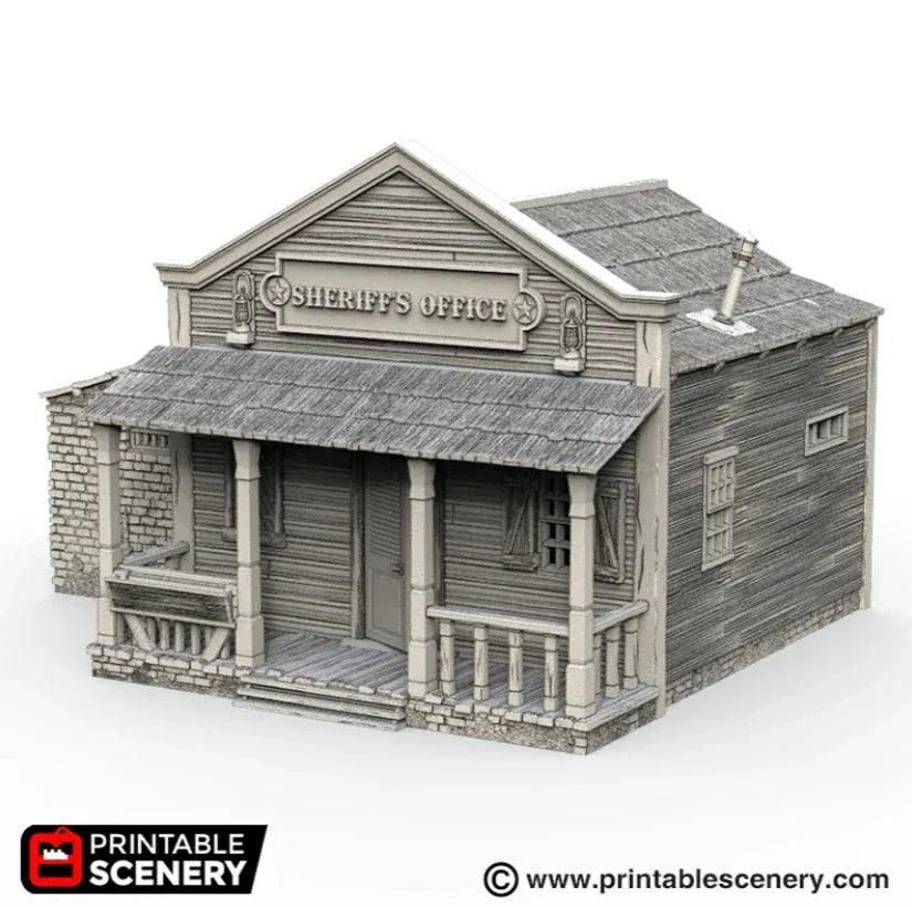 Sheriff Office & Jail - Wild West Building