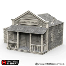 Sheriff Office & Jail - Wild West Building