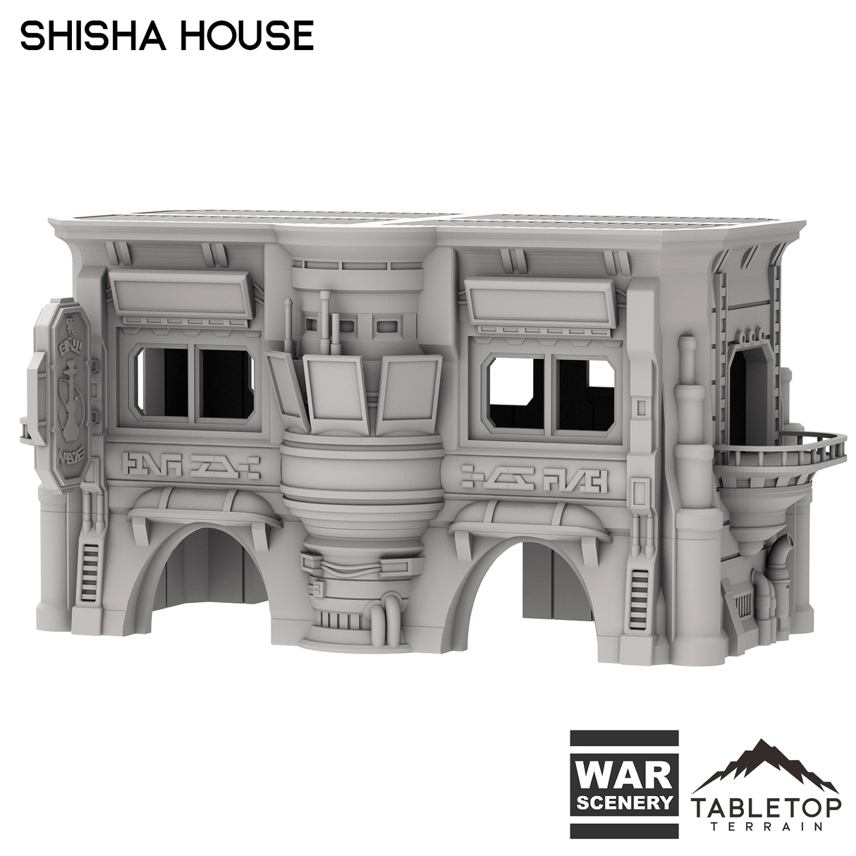 Shisha House - Futuristic City