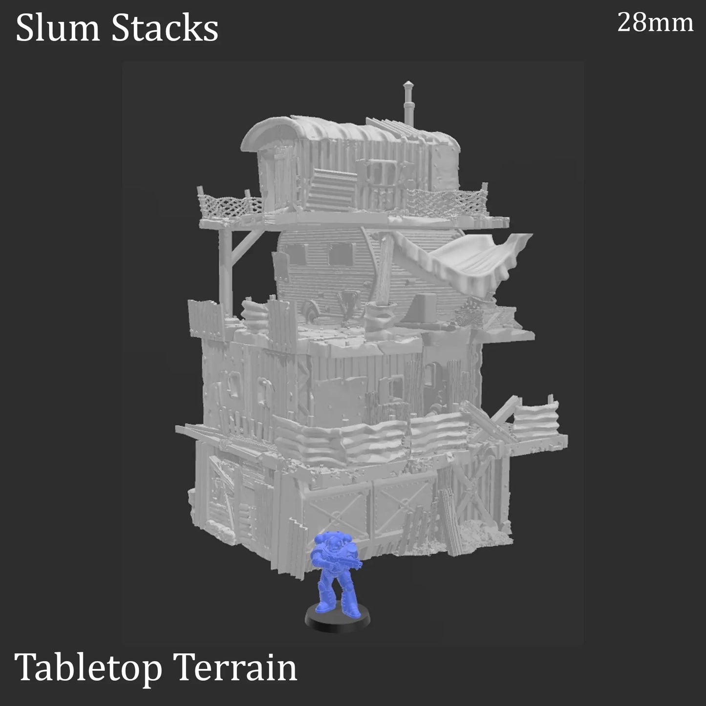 Slum Stacks - Apocalyptic Building