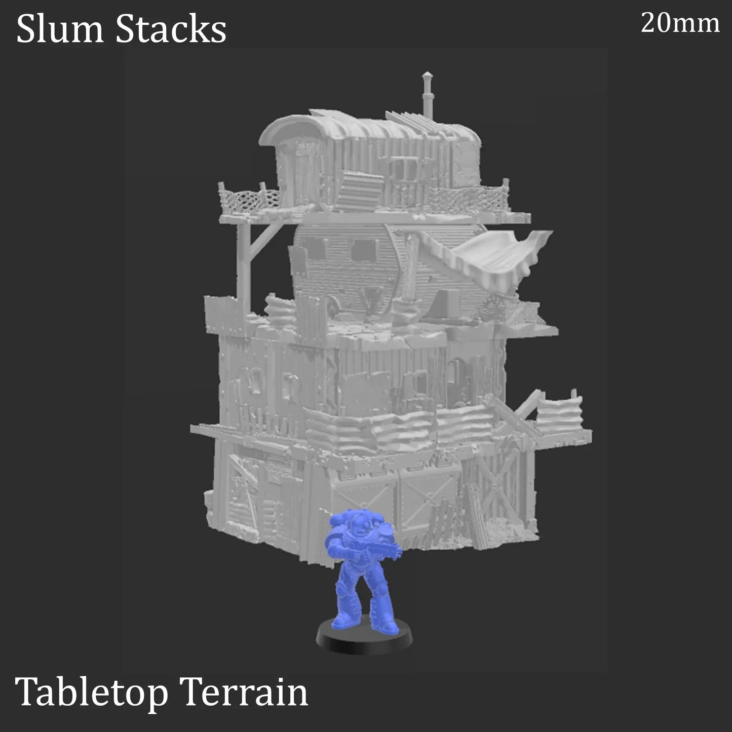 Slum Stacks - Apocalyptic Building