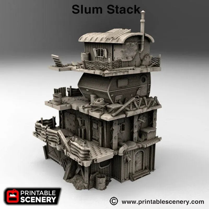 Slum Stacks - Apocalyptic Building