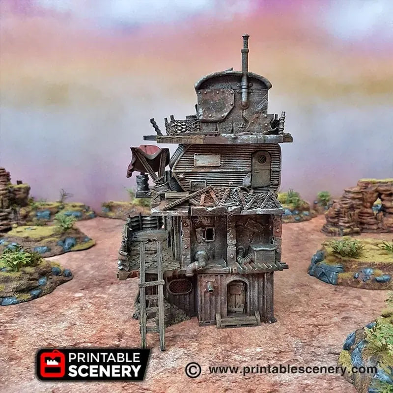 Slum Stacks - Apocalyptic Building