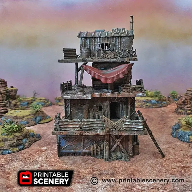 Slum Stacks - Apocalyptic Building