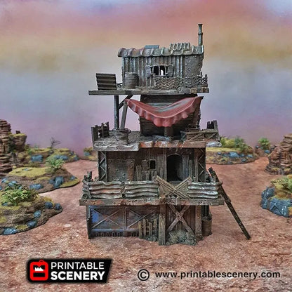 Slum Stacks - Apocalyptic Building