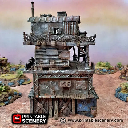 Slum Stacks - Apocalyptic Building