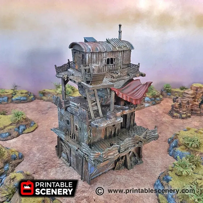 Slum Stacks - Apocalyptic Building