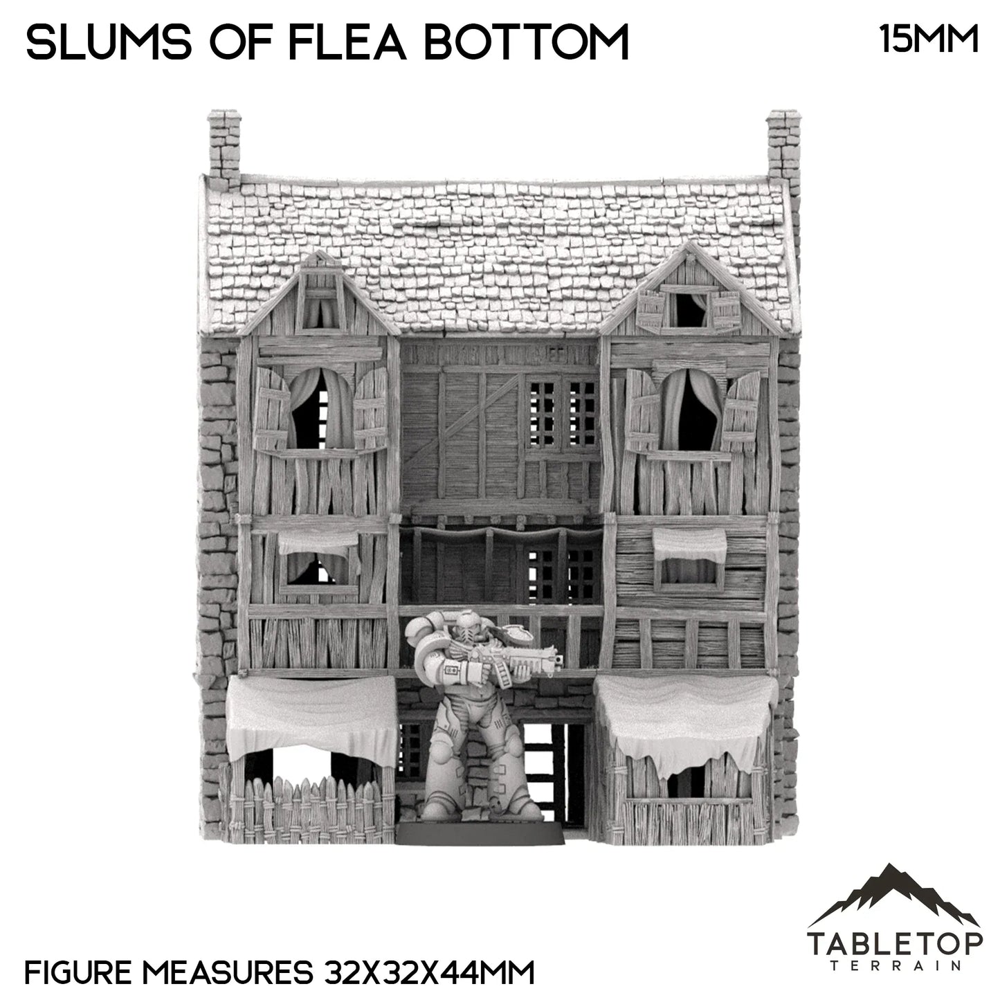 Slums of Flea Bottom - Country & King - Fantasy Historical Building