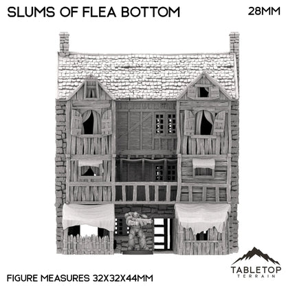 Slums of Flea Bottom - Country & King - Fantasy Historical Building