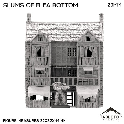 Slums of Flea Bottom - Country & King - Fantasy Historical Building