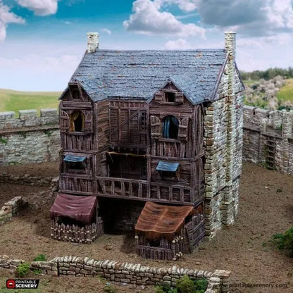 Slums of Flea Bottom - Country & King - Fantasy Historical Building