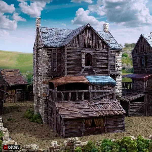 Slums of Flea Bottom No.2 - Country & King - Fantasy Historical Building