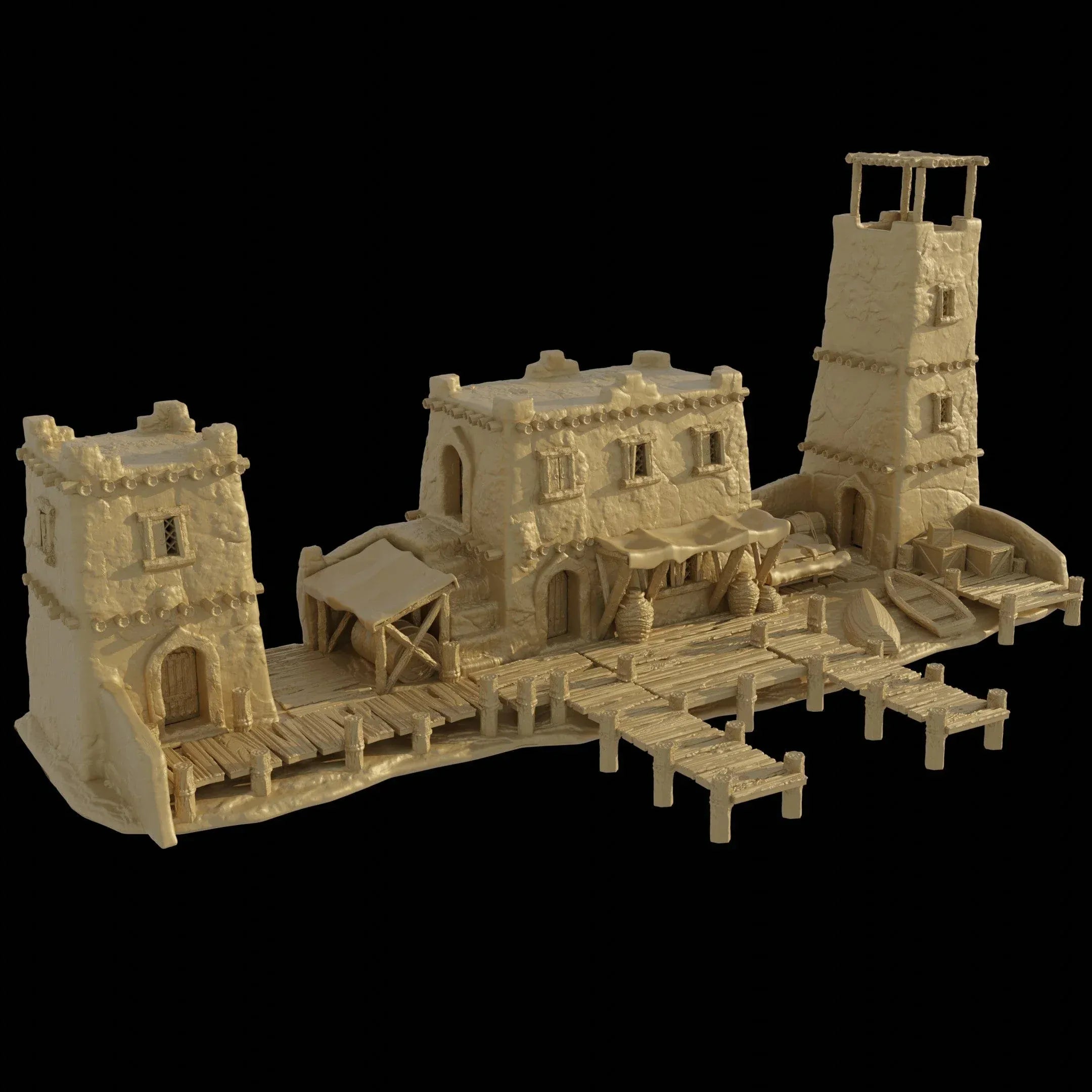 Small Desert Dock