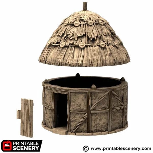 Small Round House - Country & King - Fantasy Historical Building