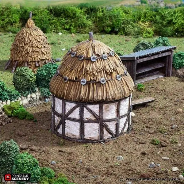 Small Round House - Country & King - Fantasy Historical Building