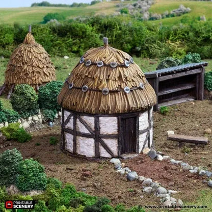 Small Round House - Country & King - Fantasy Historical Building